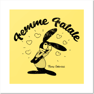 Fanny Cottontail Femme Fatale Posters and Art